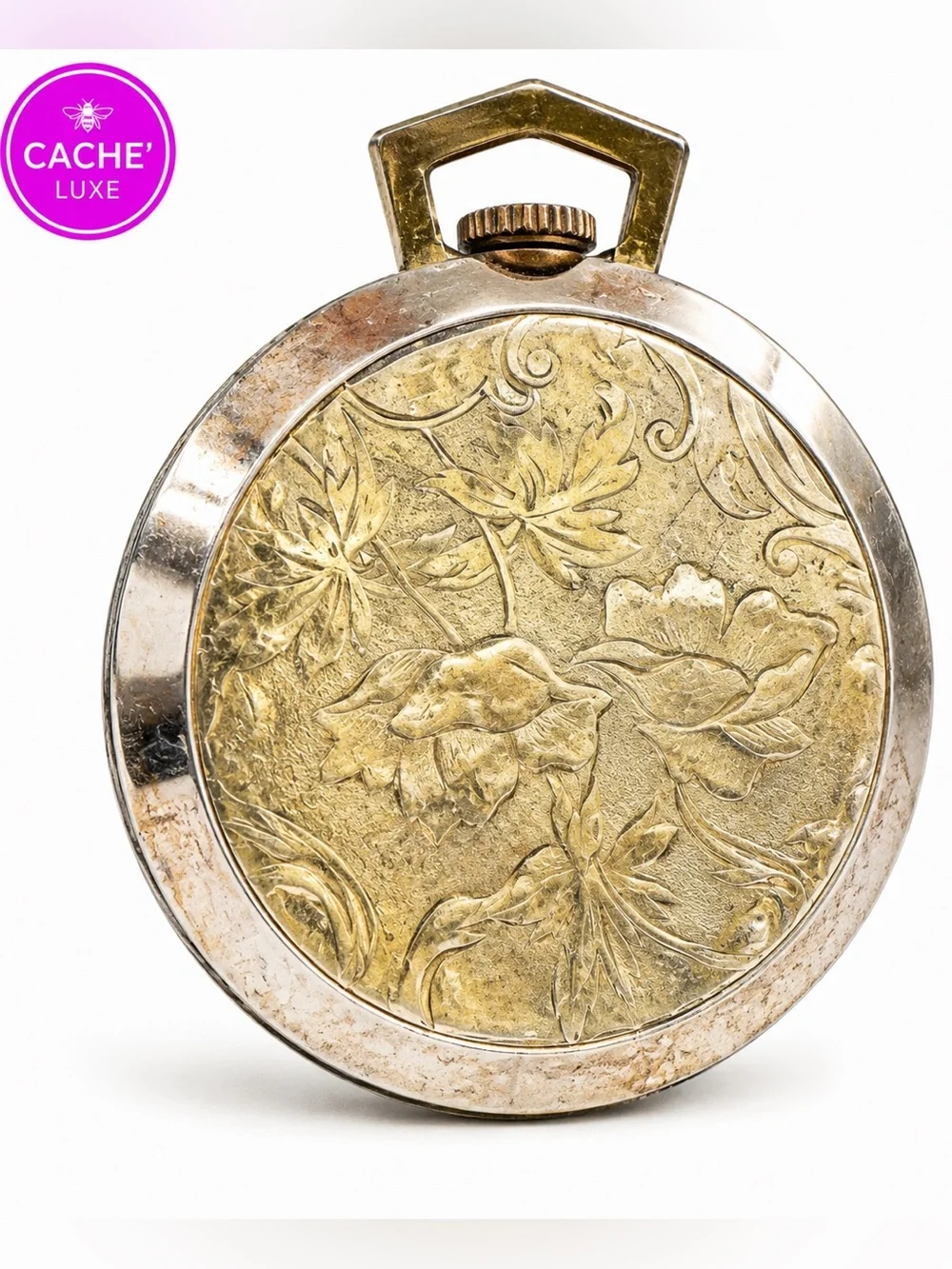 Vintage Swiss Lucerne Rare Auto Pocket Watch (1960-69)